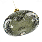 Подвесной светильник с прозрачным стеклянным плафоном округлой формы Effervia  варинант исполнения - 15 | Loft Concept в Челябинске