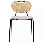 Стул с мягким сиденьем Stool Loft Light Brown варинант исполнения - 1 | Loft Concept в Челябинске