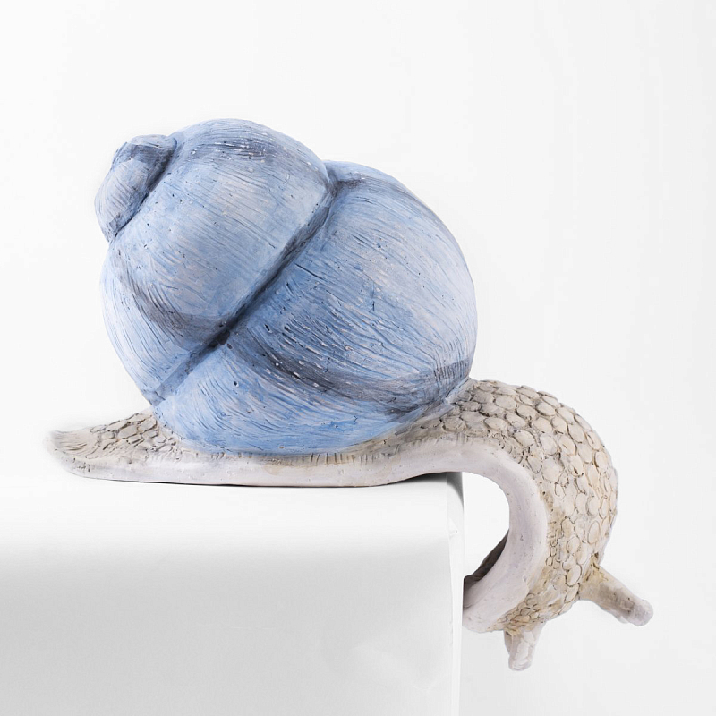 Статуэтка Большая улитка Snail Голубой пастельный Статуэтка Большая улитка Snail Голубой пастельный в Челябинске | Loft Concept