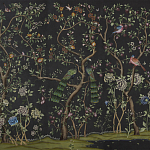 Обои ручная роспись St Laurent Casino metallic silk варинант исполнения - 3 | Loft Concept в Челябинске