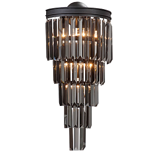 Бра Стеклянные подвесы Helix Glass Odeon Crystal Smok