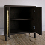 Современный Буфет Primo с 2 дверцами Темный орех варинант исполнения - 3 | Loft Concept в Челябинске