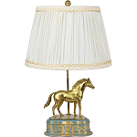Настольная лампа из фарфора Лошадь Frodi варинант исполнения - 1 | Loft Concept в Челябинске