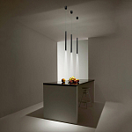 Подвсеной светильник светодиодный металлический цилиндрической формы Высота 30см Trumpet tube варинант исполнения - 5 | Loft Concept в Челябинске