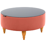 Круглый журнальный стол Garner Round Coffee Table Light варинант исполнения - 8 | Loft Concept в Челябинске