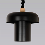 Подвесной светильник с черным металлическим плафоном Capability варинант исполнения - 2 | Loft Concept в Челябинске