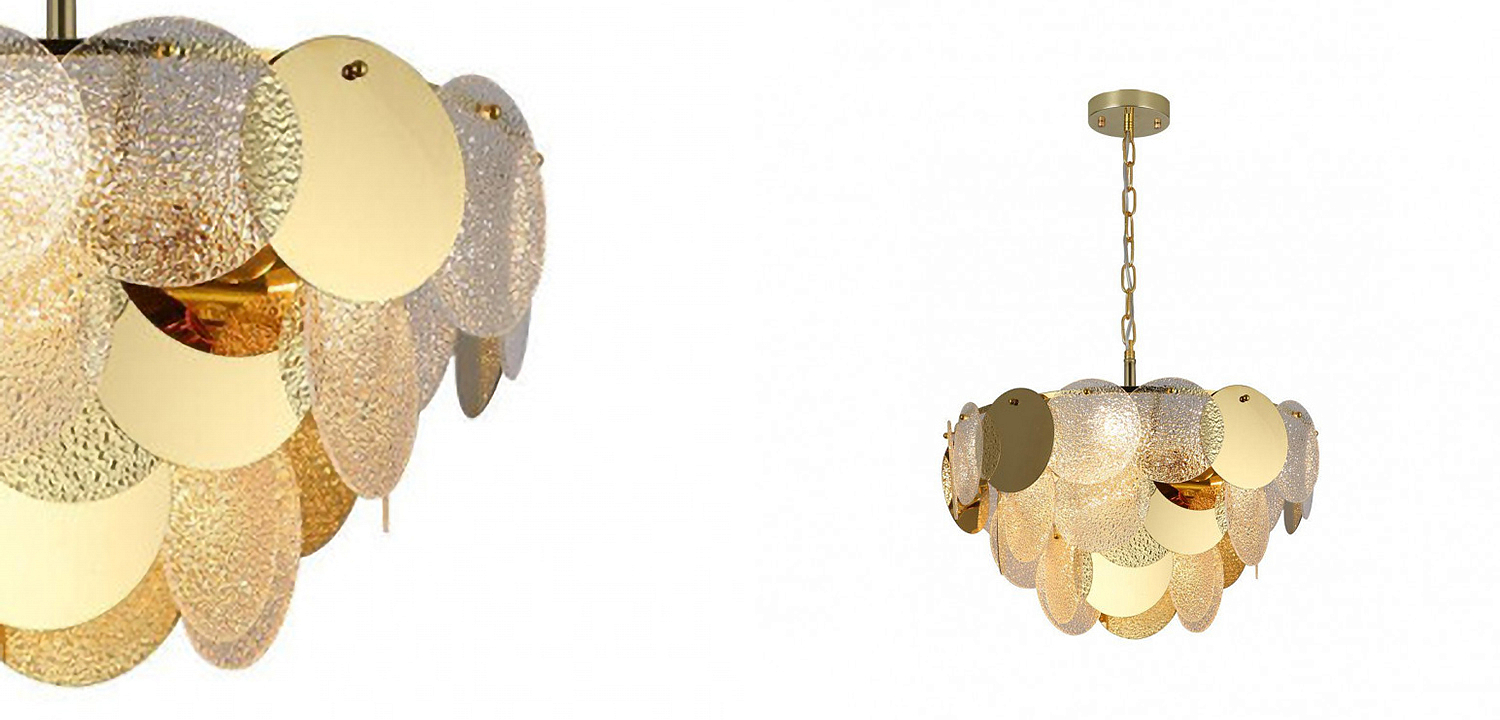 Люстра Gaetano Chandelier gold Люстра Gaetano Chandelier gold - Loft-Concept в Челябинске