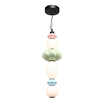 Подвесной светильник фигурный с керамическими элементами 24W LED Fragrant Light варинант исполнения - 4 | Loft Concept в Челябинске