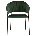 Стул в велюре зеленого цвета Horizon варинант исполнения - 2 | Loft Concept в Челябинске