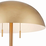 Торшер с куполообразным абажуром на каменном основании Riverside Floor Lamp варинант исполнения - 1 | Loft Concept в Челябинске