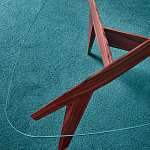 Дизайнерский кофейный стол со стеклянной столешницей Gio Ponti D.552.2 Coffee Table варинант исполнения - 5 | Loft Concept в Челябинске