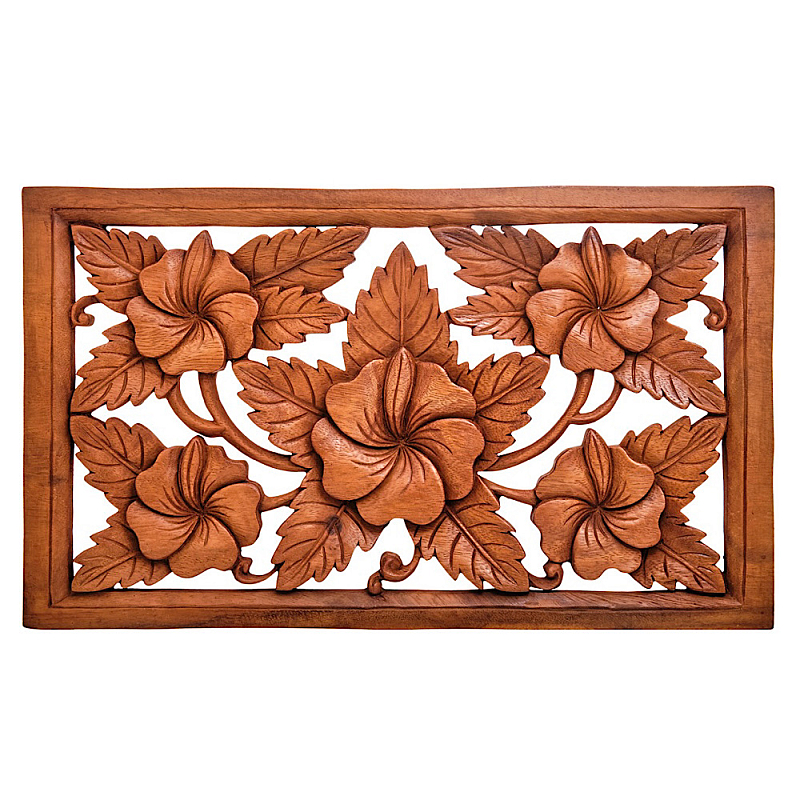 Панно из дерева Blossom Panel With Trees Коричневый в Челябинске | Loft Concept 