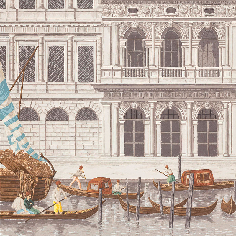 Обои ручная роспись Scenes of Venice Rialto on scenic paper Обои ручная роспись Scenes of Venice Rialto on scenic paper в Челябинске | Loft Concept
