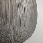 Настольная лампа с белым цилиндрическим абажуром и серебристым овальным основанием Quintiesse варинант исполнения - 4 | Loft Concept в Челябинске