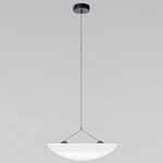 Подвесной светильник с белым тканевым плафоном в форме облака Crystal Cloud Junction варинант исполнения - 4 | Loft Concept в Челябинске