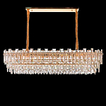 Люстра овальная с хрустальными подвесками Gorgeous Crystal Light варинант исполнения - 1 | Loft Concept в Челябинске