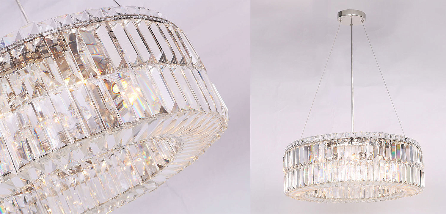Люстра Darleen Crystal Nickel Chandelier 12 Люстра Darleen Crystal Nickel Chandelier 12 - Loft-Concept в Челябинске