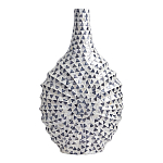 Ваза с инкрустацией Dark Blue Triangle варинант исполнения - 1 | Loft Concept в Челябинске