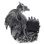 Часы в виде дракона Silver Dragon Clock варинант исполнения - 3 | Loft Concept в Челябинске