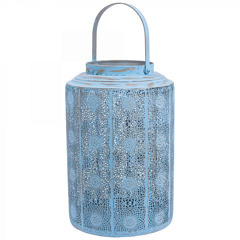Подсвечник Bucket of Provence II Серо-голубой Подсвечник Bucket of Provence II Серо-голубой в Челябинске | Loft Concept