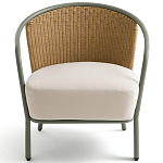 Садовое кресло с каркасом из стали Kenneth Chair варинант исполнения - 2 | Loft Concept в Челябинске