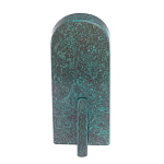 Часы погон ВС подарочные настольные из натурального камня Змеевик Military Clock варинант исполнения - 6 | Loft Concept в Челябинске