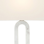Настольная лампа на арочном корпусе с прямоугольным абажуром One Piece Support варинант исполнения - 1 | Loft Concept в Челябинске