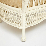 Комплект уличной мебели из ротанга Clara белый варинант исполнения - 6 | Loft Concept в Челябинске