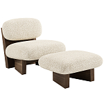 Кресло с оттоманкой Hawaii варинант исполнения - 1 | Loft Concept в Челябинске