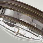 Потолочный светильник для ванных комнат со стеклянным плафоном в форме перевернутого конуса Hinkley варинант исполнения - 20 | Loft Concept в Челябинске