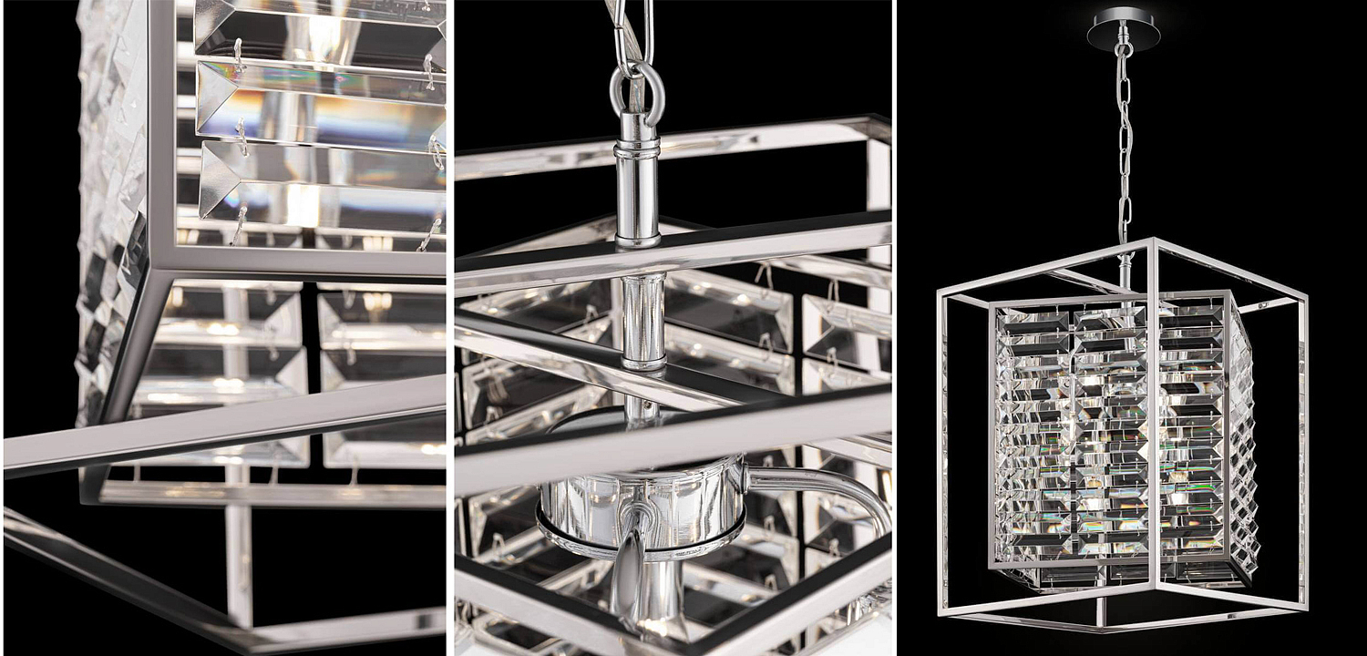Люстра Algernon Light Chandelier chrome Люстра Algernon Light Chandelier chrome - Loft-Concept в Челябинске