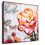 Аксессуар настенный из металла Blank Space Flower варинант исполнения - 1 | Loft Concept в Челябинске