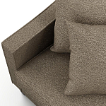 Мебельная ткань Шенилл коричневый цвет 138 см T4-21 варинант исполнения - 6 | Loft Concept в Челябинске