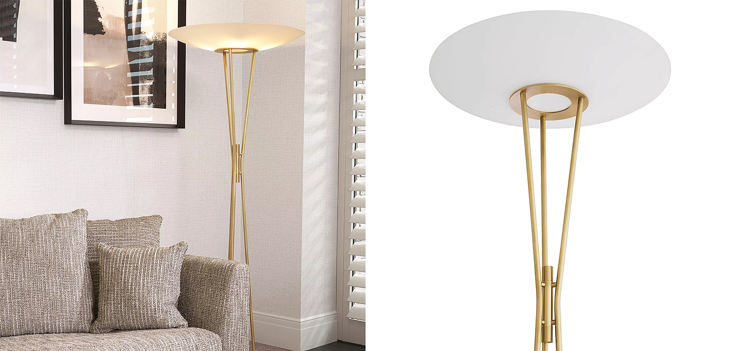 Торшер Eichholtz Floor Lamp Collina Торшер Eichholtz Floor Lamp Collina - Loft-Concept в Челябинске