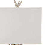 Настольная лампа с каркасом в виде веток деревьев с абажуром из ткани Natural Driftwood варинант исполнения - 3 | Loft Concept в Челябинске