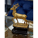 Держатель для книг в виде оленя из фарфора и бронзы Eden Garden porcelain and bronze варинант исполнения - 2 | Loft Concept в Челябинске