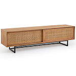 ТВ-тумба из массива тика Busto TV Stand варинант исполнения - 2 | Loft Concept в Челябинске