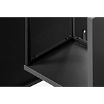 Полка навесная открытая цвета графит Strict Lines  варинант исполнения - 7 | Loft Concept в Челябинске