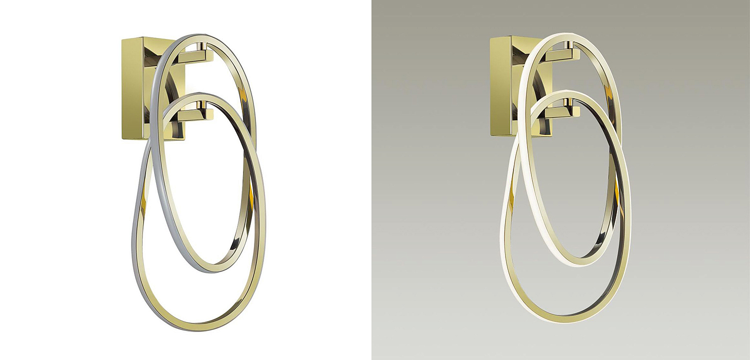 Бра 2 Chain Link Gold Бра 2 Chain Link Gold - Loft-Concept в Челябинске