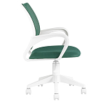 Офисное кресло с основанием из белого пластика Desk chairs Green варинант исполнения - 3 | Loft Concept в Челябинске