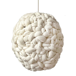 Светильник вязаный из шерсти Wool Oval варинант исполнения - 3 | Loft Concept в Челябинске