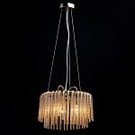 Люстра с подвесными рифлеными стеклянными трубками Nembus варинант исполнения - 3 | Loft Concept в Челябинске