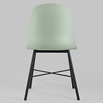 Стул из прочного пластика на металлическом основании Anora Green  варинант исполнения - 4 | Loft Concept в Челябинске