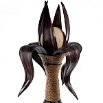 Настольная лампа черная INDONESIAN LAMPS 1 варинант исполнения - 2 | Loft Concept в Челябинске