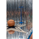 Дизайнерский ковер в виде звезды Poltronova Tappeto Stella Grey Navy Blue Rug варинант исполнения - 4 | Loft Concept в Челябинске