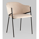 Стул Brace велюр молочный варинант исполнения - 1 | Loft Concept в Челябинске