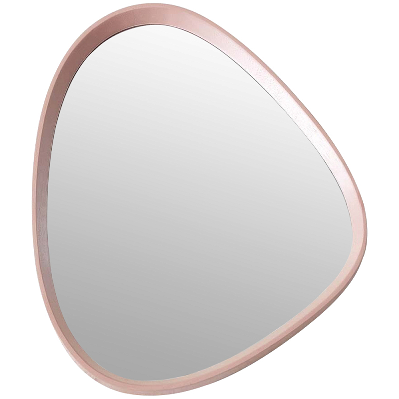 Настенное зеркало Pink Curved Mirror Розовый Настенное зеркало Pink Curved Mirror Розовый в Челябинске | Loft Concept