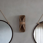 Бра плетеное из ротанга Chainmail варинант исполнения - 5 | Loft Concept в Челябинске