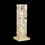 Настольная лампа прямоугольная с мозаичным хрустальным оформлением Sparks of Crystal варинант исполнения - 1 | Loft Concept в Челябинске