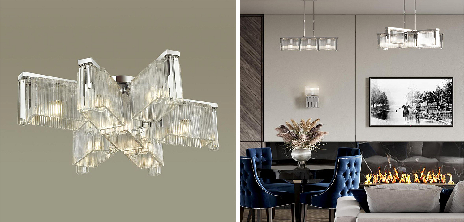 Люстра Madelen Chrome Chandelier 7 Люстра Madelen Chrome Chandelier 7 - Loft-Concept в Челябинске